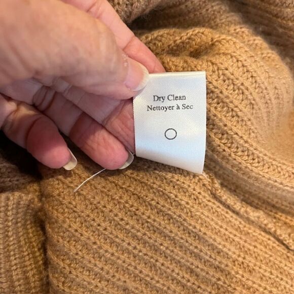 A.L.C. Markell Cashmere Wool Blend Tie Back Wide Sleeve Tunic Sweater Size Large - Picture 9 of 12